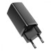 МЗП Baseus GaN2 Lite Quick Charger 65W (1 Type-C + 1 USB) Black