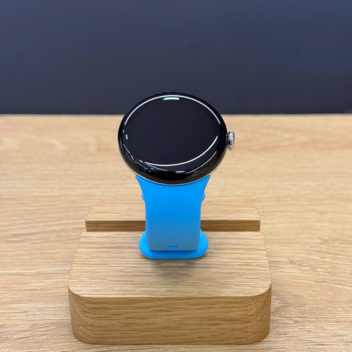 Вживаний смарт-годинник Google Pixel Watch 2 WiFi Polished Silver Aluminum Case / Bay Active Band US (Ідеальний стан)