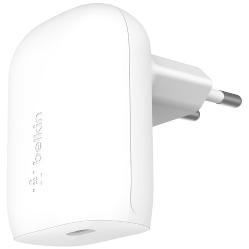 Мережевий зарядний пристрій Belkin Home Charger 30W USB-C White