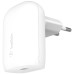 Мережевий зарядний пристрій Belkin Home Charger 30W USB-C White