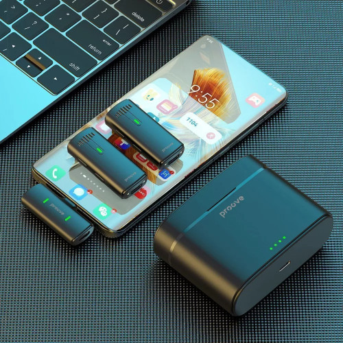 Бездротовий петличний мікрофон Proove Demo Type-C Black