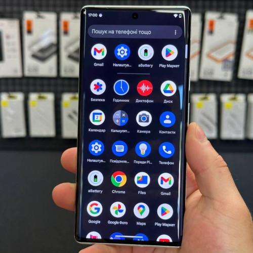 Вживаний смартфон Google Pixel 6 Pro 128Gb Cloudy White US Уцінка (Хороший стан)