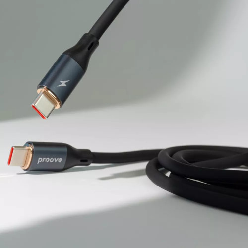 Кабель Proove PowerFull Type-C to Type-C 100W (1.5m) Black