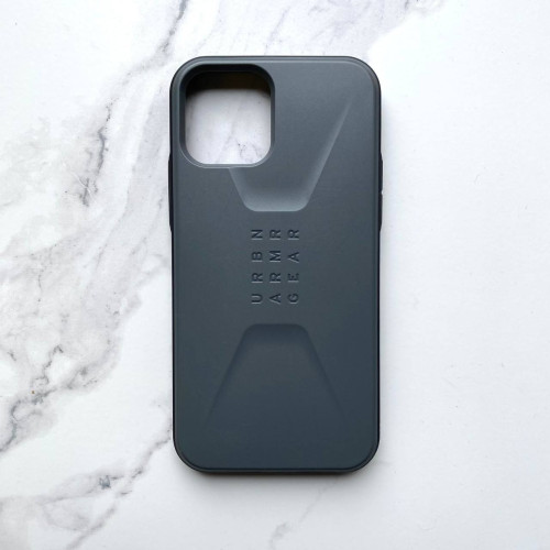 Чохол UAG для iPhone 12 / 12 Pro Civilian Dark Silver (Вживаний)