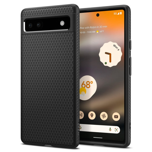 Чохол Spigen Liquid Air для Google Pixel 6a Matte Black