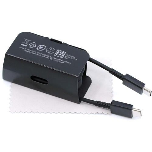 Кабель SM-L Type-C to Type-C 1m Black