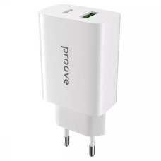 МЗП Proove Rapid 20W (Type-C + USB) White