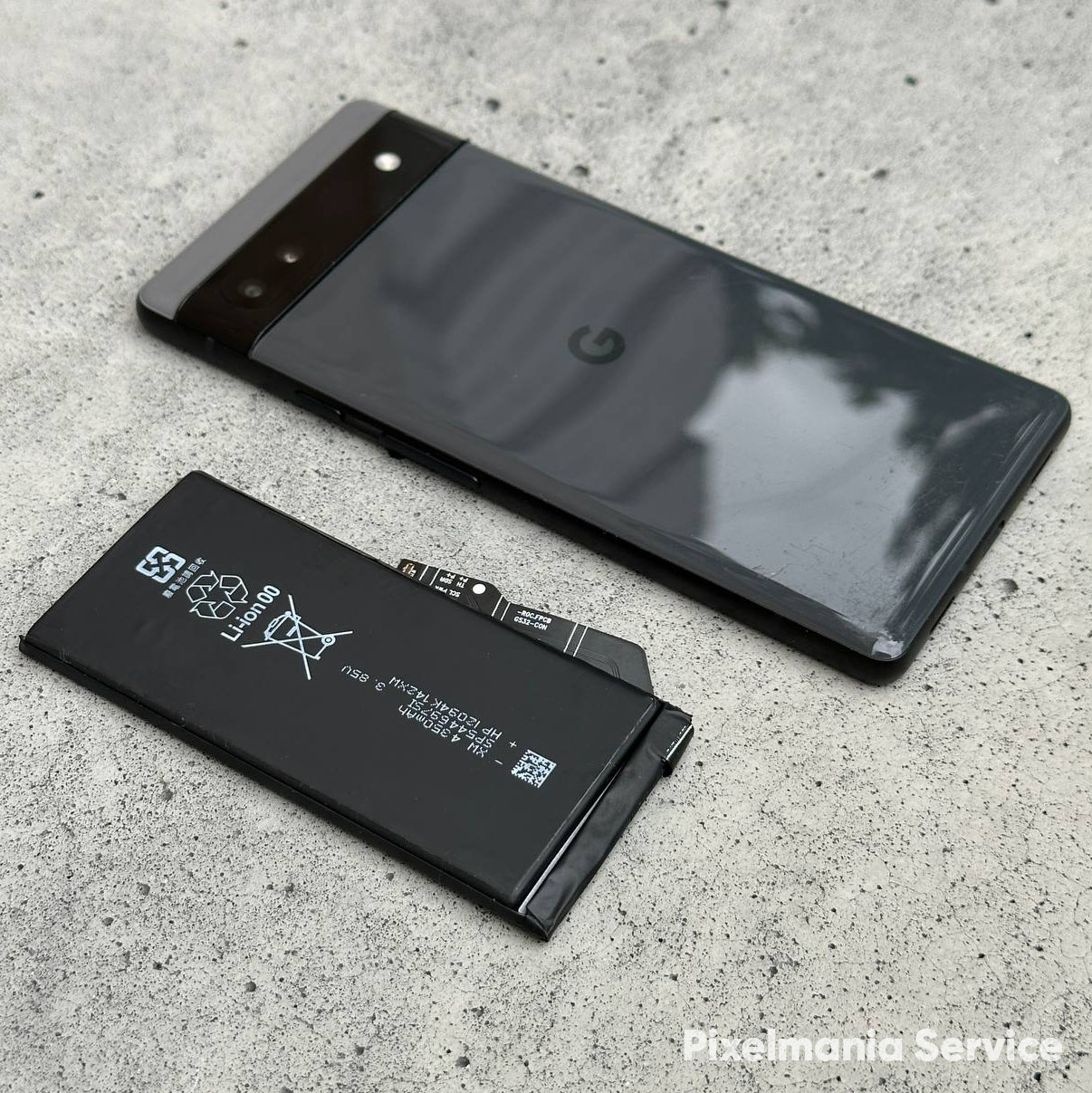 Google Pixel 6a and Battery